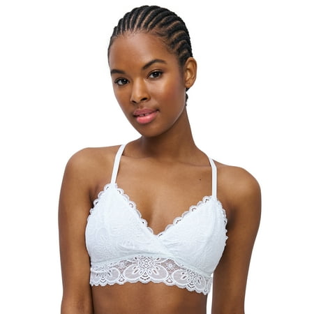 Blake & Co. Juniors Lace Racerback Pullover Bralette