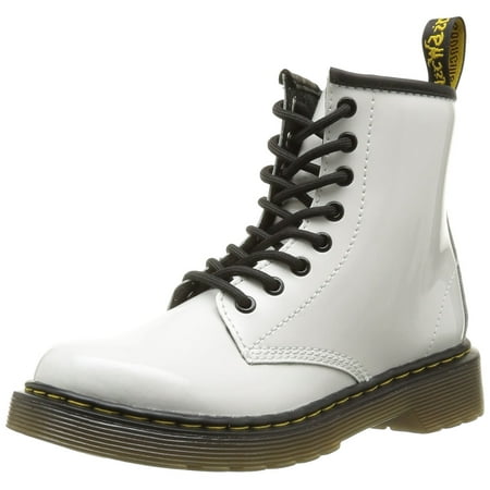 Dr. Martens 1460 Toddler Brooklee Boot White Patent Lamper US 10 Toddler