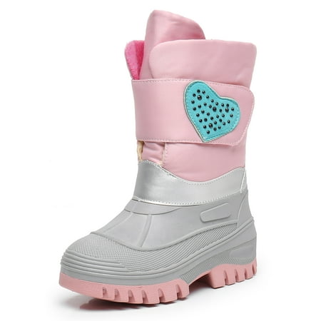 Blikcon Boys Girls Insulated Waterproof Mid Calf Winter Snow Boots(Color : Peach Size : 1 Little Kid)
Blikcon Boys Girls Insulated Waterproof Mid Calf Winter Snow Boots(Color : Peach Size : 1 Little Kid)