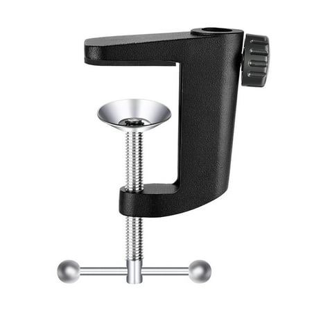 Aluminum Alloy C-type Fixation Table Light H Clamp Microphone Bracket Holder Base Fixed Clip Base Hose Metal Clamp (Black)
Aluminum Alloy C-type Fixation Table Light H Clamp Microphone Bracket Holder Base Fixed Clip Base Hose Metal Clamp (Black)