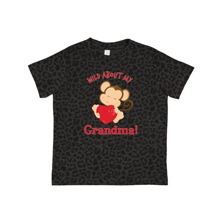 Inktastic Wild About My Grandma Gift Toddler Boy or Toddler Girl T-Shirt