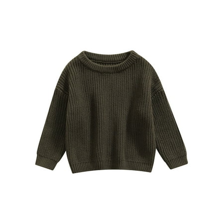 Newborn Baby Girl Boy Sweater Solid Color Long Sleeve Crewneck Knitted Pullover Fall Winter Clothes
Newborn Baby Girl Boy Sweater Solid Color Long Sleeve Crewneck Knitted Pullover Fall Winter Clothes