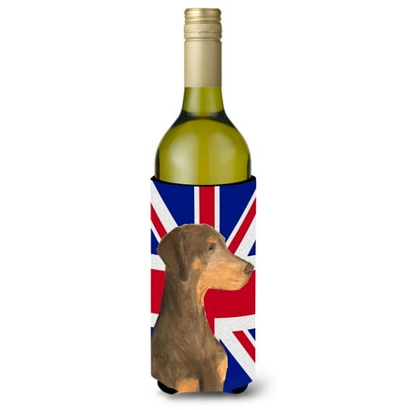 Carolines Treasures SS4921LITERK Doberman Natural Ears with English Union Jack British Flag Wine Bottle Hugger Wine
Carolines Treasures SS4921LITERK Doberman Natural Ears with English Union Jack British Flag Wine Bottle Hugger Wine