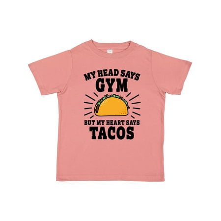 Inktastic My Head Says Gym But my Heart Says Tacos Gift Toddler Boy or Toddler Girl T-Shirt
Inktastic My Head Says Gym But my Heart Says Tacos Gift Toddler Boy or Toddler Girl T-Shirt