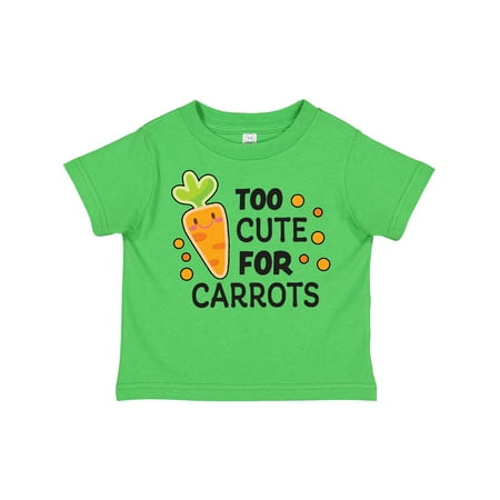 Inktastic Too Cute for Carrots with Cute Carrot with Face Gift Toddler Boy or Toddler Girl T-Shirt
Inktastic Too Cute for Carrots with Cute Carrot with Face Gift Toddler Boy or Toddler Girl T-Shirt