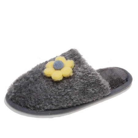 Honeeladyy Womens Plush Warm Slippers Cartoon Flower Home Shoes Autumn And Winter Indoor Cotton Slipper Gray Discount
Honeeladyy Womens Plush Warm Slippers Cartoon Flower Home Shoes Autumn And Winter Indoor Cotton Slipper Gray Discount