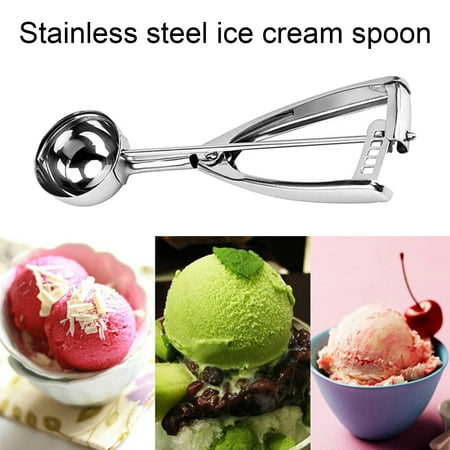 1 Set Labor-saving Ice Cream Scoop with Trigger Stainless Steel Cookie Dough Ice Cream Spoon Kitchen Tools
1 Set Labor-saving Ice Cream Scoop with Trigger Stainless Steel Cookie Dough Ice Cream Spoon Kitchen Tools