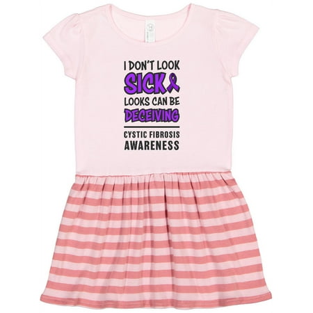 Inktastic Cystic Fibrosis Awareness I Dont Look Sick Looks Can Be Decieving Gift Toddler Girl Dress
Inktastic Cystic Fibrosis Awareness I Dont Look Sick Looks Can Be Decieving Gift Toddler Girl Dress