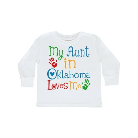 Inktastic My Aunt in Oklahoma Loves Me Gift Toddler Boy or Toddler Girl Long Sleeve T-Shirt
Inktastic My Aunt in Oklahoma Loves Me Gift Toddler Boy or Toddler Girl Long Sleeve T-Shirt