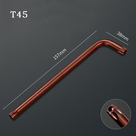 T50 T30 T20 T25 T10 T15 Double-End 2-way Torx Screwdriver Spanner Wrench Tool