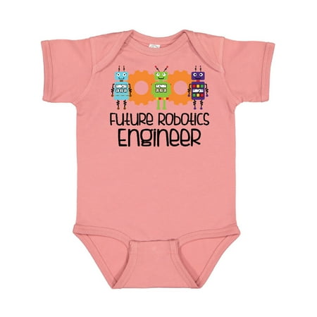 Inktastic Future Robotics Engineer Gift Baby Boy or Baby Girl Bodysuit