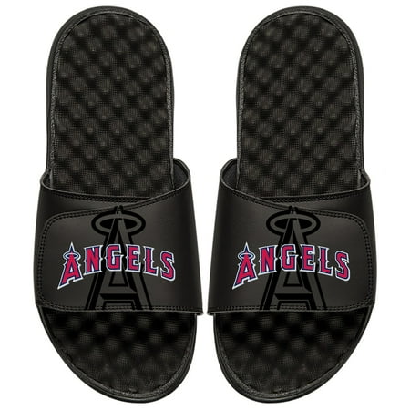 Los Angeles Angels ISlide MLB Tonal Pop Slide Sandals - Black