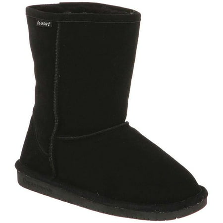 Bearpaw Women s Black II Eva Short Solids Boots Size 7