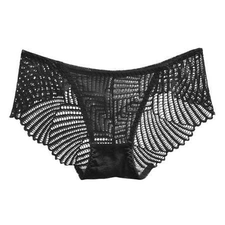 CLZOUD Workout Panties for Women Black Lace Women s Fashionable Lace Mid Waist Mesh Transparent Cotton Crotch Hot Breeches
CLZOUD Workout Panties for Women Black Lace Women s Fashionable Lace Mid Waist Mesh Transparent Cotton Crotch Hot Breeches