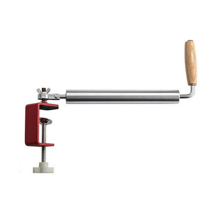 HESITONE Stainless Steel Rolling Pin Fixed Bracket with Wood Hand Adjustable Thickness
HESITONE Stainless Steel Rolling Pin Fixed Bracket with Wood Hand Adjustable Thickness
