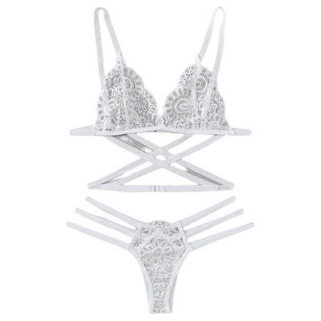 Lace Sexy Babydoll Women Embroidery Bodysuit Mesh Lingerie Bra Underwear Set for Lady (White)
Lace Sexy Babydoll Women Embroidery Bodysuit Mesh Lingerie Bra Underwear Set for Lady (White)