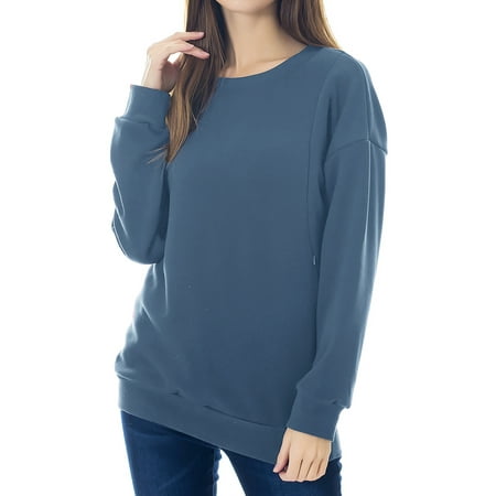 Smallshow Fleece Maternity Nursing Tops Sweatshirt Long Sleeve Breastfeeding Shirts Clothes for Women
Smallshow Fleece Maternity Nursing Tops Sweatshirt Long Sleeve Breastfeeding Shirts Clothes for Women