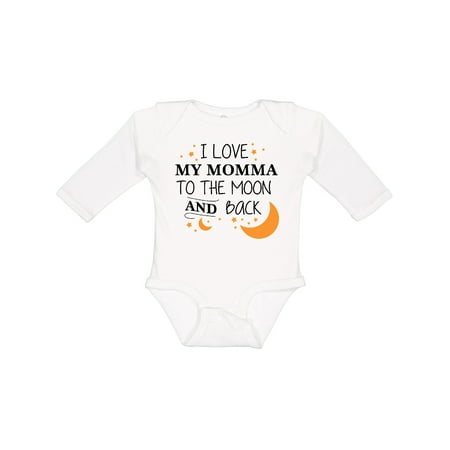 Inktastic I Love My Momma To The Moon and Back Boys or Girls Long Sleeve Baby Bodysuit
Inktastic I Love My Momma To The Moon and Back Boys or Girls Long Sleeve Baby Bodysuit