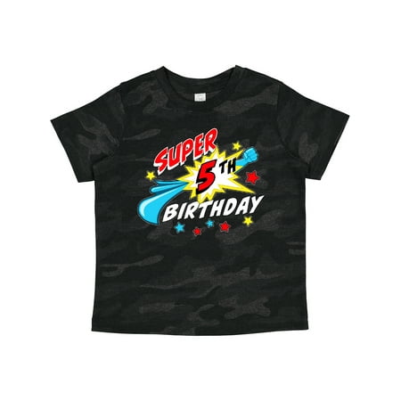 Inktastic Super 5th Birthday- Five Years Old Gift Toddler Boy or Toddler Girl T-Shirt
Inktastic Super 5th Birthday- Five Years Old Gift Toddler Boy or Toddler Girl T-Shirt