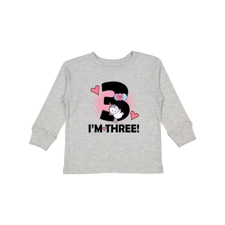 Inktastic 3rd Birthday 3 Year Old Girl Unicorn Gift Toddler Toddler Girl Long Sleeve T-Shirt
Inktastic 3rd Birthday 3 Year Old Girl Unicorn Gift Toddler Toddler Girl Long Sleeve T-Shirt