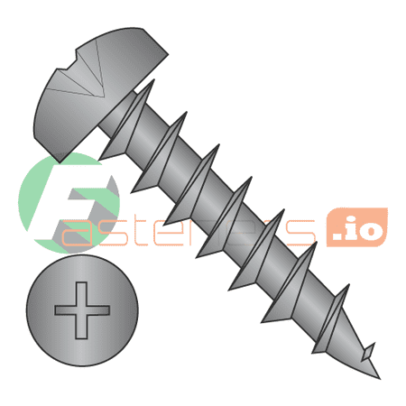 #6 x 5/8 Deep Thread Wood Screws / Phillips / Pan Head / Steel / Black Oxide / Full Thread (Quantity: 10 000 pcs)
#6 x 5/8 Deep Thread Wood Screws / Phillips / Pan Head / Steel / Black Oxide / Full Thread (Quantity: 10 000 pcs)