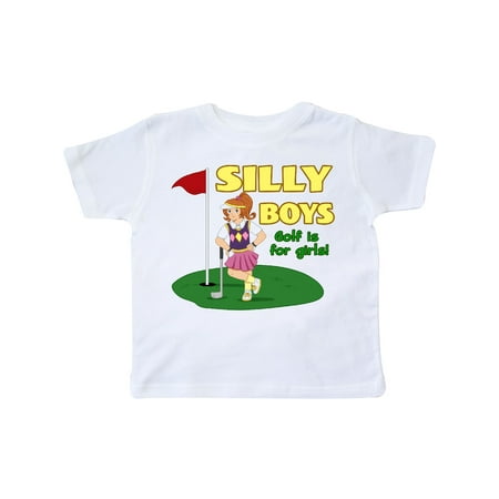 Inktastic Silly Boys Golf is for Girls with Red Haired Golfer Gift Toddler Boy or Toddler Girl T-Shirt
Inktastic Silly Boys Golf is for Girls with Red Haired Golfer Gift Toddler Boy or Toddler Girl T-Shirt