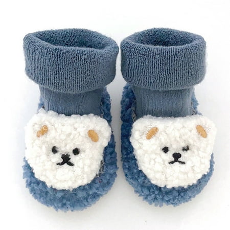 Gubotare Baby Booties Newborn Newborn Baby Cotton Booties Non-Slip Sole for Toddler Boys Girls Infant Winter Warm Fleece Cozy Socks Shoes A 0 Months
Gubotare Baby Booties Newborn Newborn Baby Cotton Booties Non-Slip Sole for Toddler Boys Girls Infant Winter Warm Fleece Cozy Socks Shoes A 0 Months