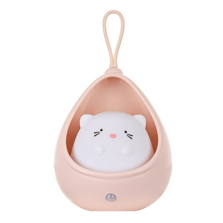 Smart Night Light Motion Sensor USB Chargeable Cute Animal LED Desk Lamp Gifts Silicone Wall Lights pink,G156490
Smart Night Light Motion Sensor USB Chargeable Cute Animal LED Desk Lamp Gifts Silicone Wall Lights pink,G156490