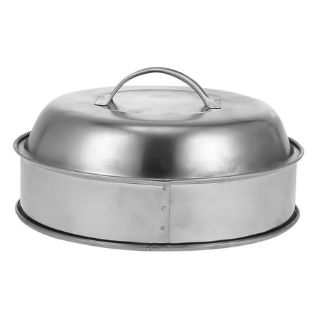 1Pc Stainless Steel Cooking Dome Lid Universal Pot Cover Thick Pot Lid (Silver)
1Pc Stainless Steel Cooking Dome Lid Universal Pot Cover Thick Pot Lid (Silver)