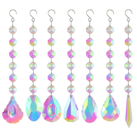 Smrinog Crystal Windchimes Ornaments AB Color Beads Window Craft Garden Balcony Pendant
Smrinog Crystal Windchimes Ornaments AB Color Beads Window Craft Garden Balcony Pendant