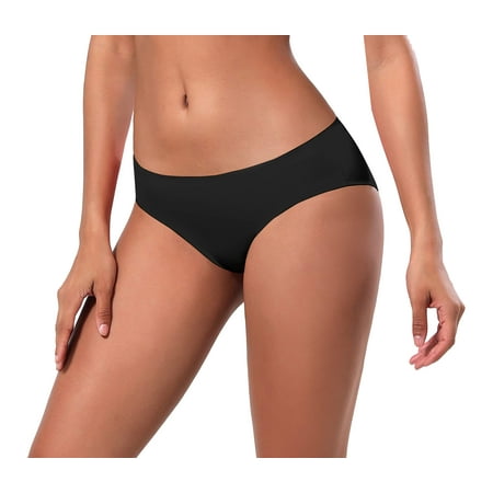 BUBBLELIME XS-XL Bikini Panties Women’s Low Rise String Breathable Soft Underwear Bonded No Show - Black(1) Medium_1 Pack
BUBBLELIME XS-XL Bikini Panties Women’s Low Rise String Breathable Soft Underwear Bonded No Show - Black(1) Medium_1 Pack