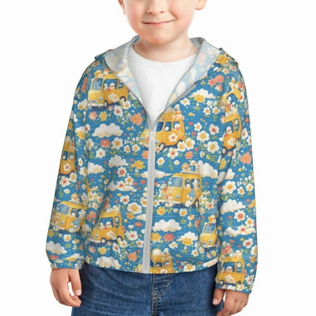 Sun Hoodie for Kids cute daisy car yellow Long Sleeve Swim Fishing Shirts Sun Protection Zip Up Jacket Clothing Athletic Hoodie
Sun Hoodie for Kids cute daisy car yellow Long Sleeve Swim Fishing Shirts Sun Protection Zip Up Jacket Clothing Athletic Hoodie