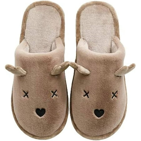 CoCopeaunts Women Cartoon Plush Slippers Cute Memory Foam Bedroom Shoes Winter Warm Faux Fur Anti-Skid House Slipper for Men Women
CoCopeaunts Women Cartoon Plush Slippers Cute Memory Foam Bedroom Shoes Winter Warm Faux Fur Anti-Skid House Slipper for Men Women