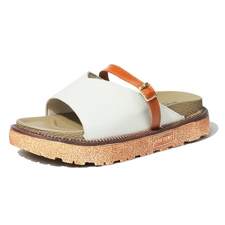 Cyiecw Women s Platform Slide Sandals Summer Open Toe Casual Slippers Slip on PU Leather Wedge Sandals
Cyiecw Women s Platform Slide Sandals Summer Open Toe Casual Slippers Slip on PU Leather Wedge Sandals