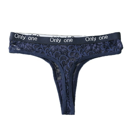 JFY Ladies G-string Lace Letter Solid Color Hollow Out Thong Briefs Panties Women Sexy Underwear for Daily Wear
JFY Ladies G-string Lace Letter Solid Color Hollow Out Thong Briefs Panties Women Sexy Underwear for Daily Wear