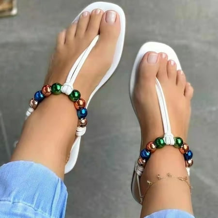 Bescita Womens Sandals Clearance Women S Ladies Fashion Casual Sandals Shoes Outdoor Flip Flops Beach Slippers Rollback White 5.5
Bescita Womens Sandals Clearance Women S Ladies Fashion Casual Sandals Shoes Outdoor Flip Flops Beach Slippers Rollback White 5.5
