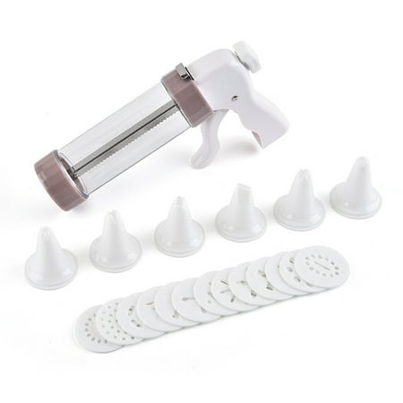 OOKWE 20 Pcs Cookie Press Set with Cake Cream Decorating Syringe Baking Pastry Nozzle
OOKWE 20 Pcs Cookie Press Set with Cake Cream Decorating Syringe Baking Pastry Nozzle