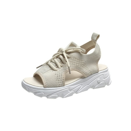 Crocowalk Women Sandal Summer Platform Sandals Beach Shoes Womens Work Non-Slip Sport Beige 8.5
Crocowalk Women Sandal Summer Platform Sandals Beach Shoes Womens Work Non-Slip Sport Beige 8.5
