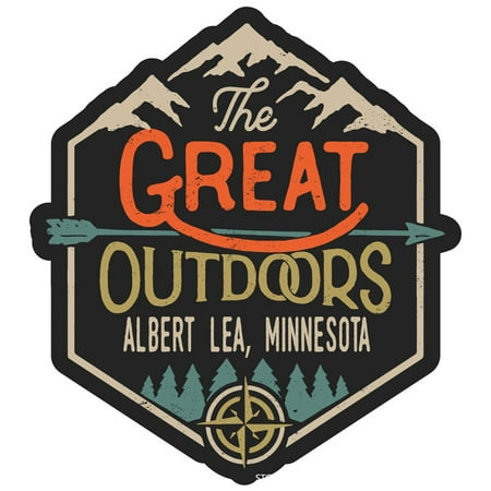 Albert Lea Minnesota The Great Outdoors Design 2-Inch Fridge Magnet