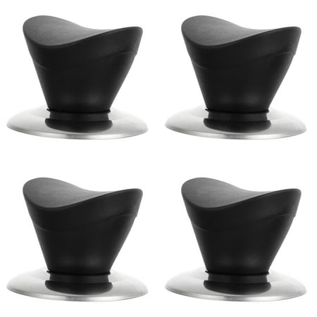 NUOLUX 4Pcs Household Replacement Knobs Universal Pot Knobs Kitchen Supplies (Black)
NUOLUX 4Pcs Household Replacement Knobs Universal Pot Knobs Kitchen Supplies (Black)