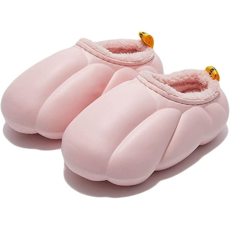 PIKADINGNIS Unisex Pumpkin Slippers Non-Slip Warm Plush Lining House Slippers for Winter
PIKADINGNIS Unisex Pumpkin Slippers Non-Slip Warm Plush Lining House Slippers for Winter