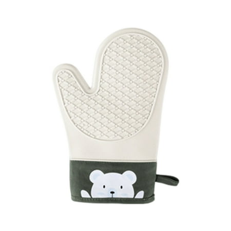 greenhome Oven Mitt Soft Non-slip Nordic Style Protective Hanging Hole Heat Insulation Silicone Cartoon Bear Microwave Glove Home Supply
greenhome Oven Mitt Soft Non-slip Nordic Style Protective Hanging Hole Heat Insulation Silicone Cartoon Bear Microwave Glove Home Supply