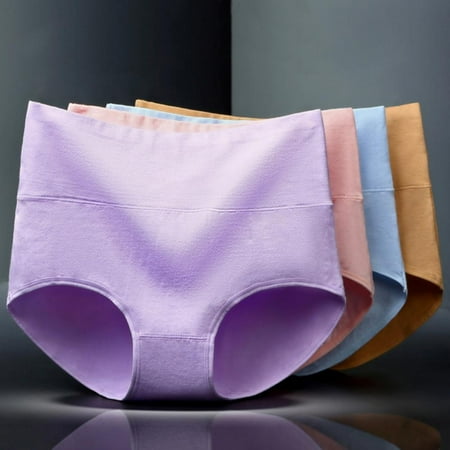 4pcs Women Panties High Waist Belly Panties Cotton Seamless Briefs Buttock Underpants Lady Solid Color Slim Briefs
4pcs Women Panties High Waist Belly Panties Cotton Seamless Briefs Buttock Underpants Lady Solid Color Slim Briefs