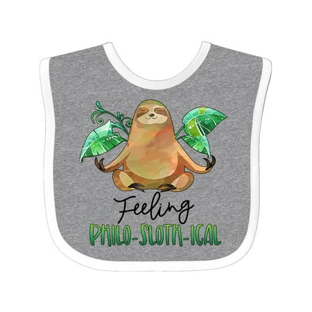 Inktastic Feeling Philo-Sloth-ical Funny Sloth with Plants Gift Baby Boy or Baby Girl Bib
Inktastic Feeling Philo-Sloth-ical Funny Sloth with Plants Gift Baby Boy or Baby Girl Bib