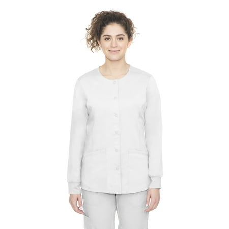 Healing Hands Purple Label Women s Daisy 5-Pocket Scrub Jacket