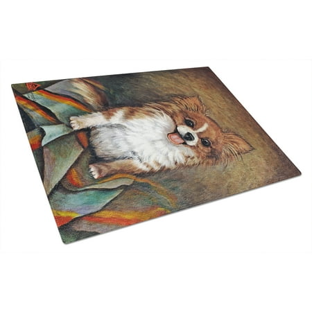 Carolines Treasures MH1039LCB Cecilia Chihuahua Long Hair Glass Cutting Board Large 12H x 16W multicolor
Carolines Treasures MH1039LCB Cecilia Chihuahua Long Hair Glass Cutting Board Large 12H x 16W multicolor