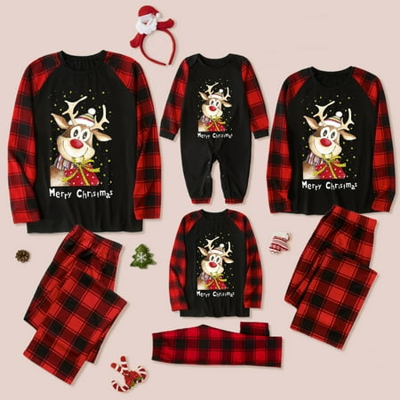 ZCFZJW Savings Matching Christmas Onesies Merry Christmas Funny Xmas Cute Reindeer Print Plaid Long Sleeve T Shirts and Pants Two Piece Soft Homewear Outfits(Baby-6M)
ZCFZJW Savings Matching Christmas Onesies Merry Christmas Funny Xmas Cute Reindeer Print Plaid Long Sleeve T Shirts and Pants Two Piece Soft Homewear Outfits(Baby-6M)