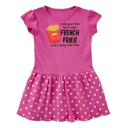 Inktastic I Love You More Than French Fries and I Really Like Fries Gift Baby Girl Dress
Inktastic I Love You More Than French Fries and I Really Like Fries Gift Baby Girl Dress