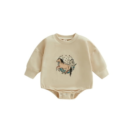 Bagilaanoe Newborn Baby Girl Boy Oversized Romper Long Sleeve Bodysuit Print One Piece Short Jumpsuit 3M 6M 9M 12M Infant Casual Tops
Bagilaanoe Newborn Baby Girl Boy Oversized Romper Long Sleeve Bodysuit Print One Piece Short Jumpsuit 3M 6M 9M 12M Infant Casual Tops