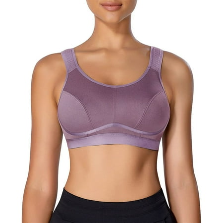 KUMAYES High Impact Sport Bra for Women Full Support Wireless Bras Racerback Workout Yoga Athletic Bra Adjustable Straps
KUMAYES High Impact Sport Bra for Women Full Support Wireless Bras Racerback Workout Yoga Athletic Bra Adjustable Straps